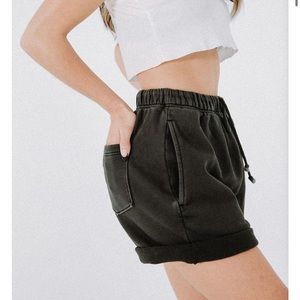 ELWOOD VINTAGE BLACK SHORTS